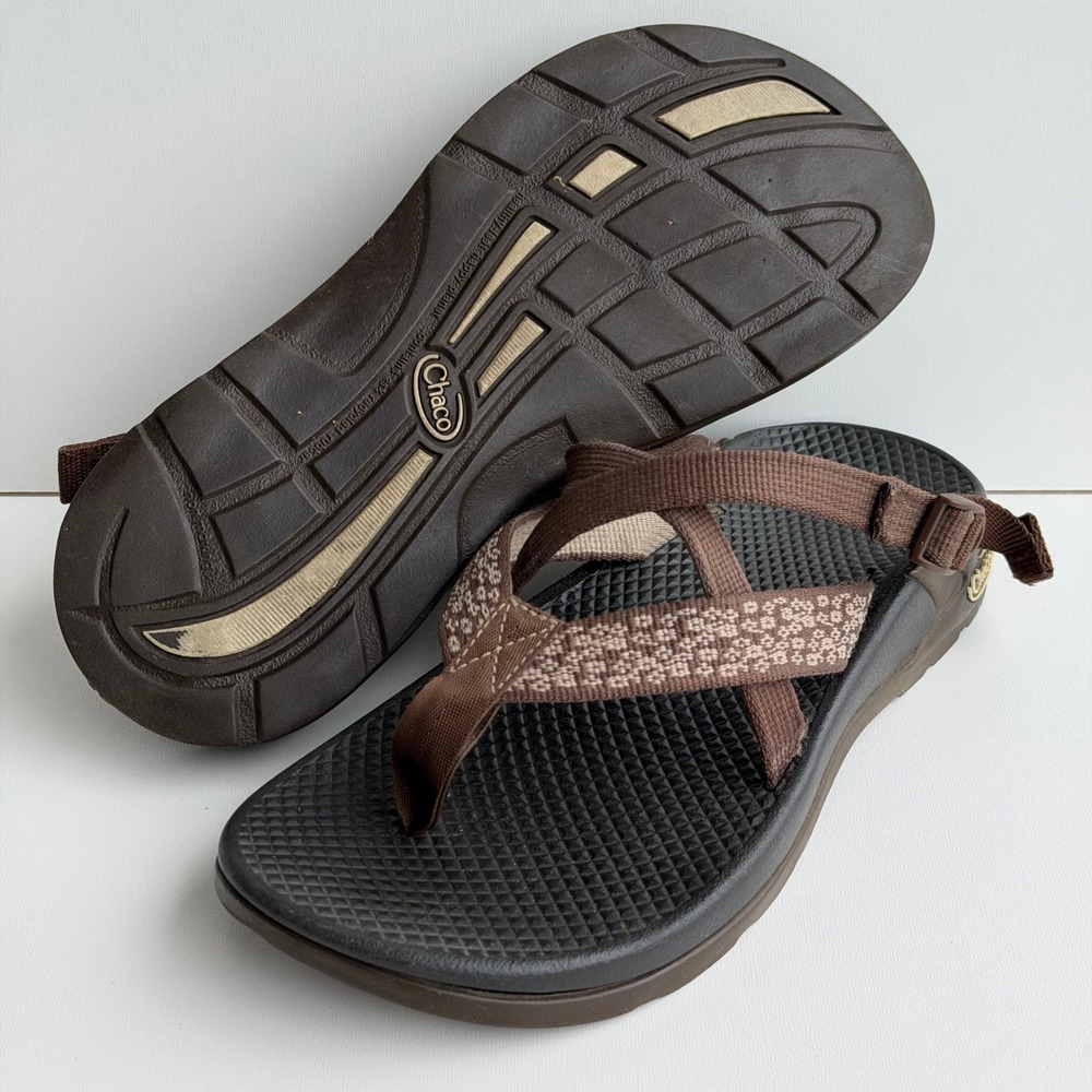 Chaco Hipthong 2 Ecotread Sandal Womens 7 Canvas Strappy Hiking Outdoor River